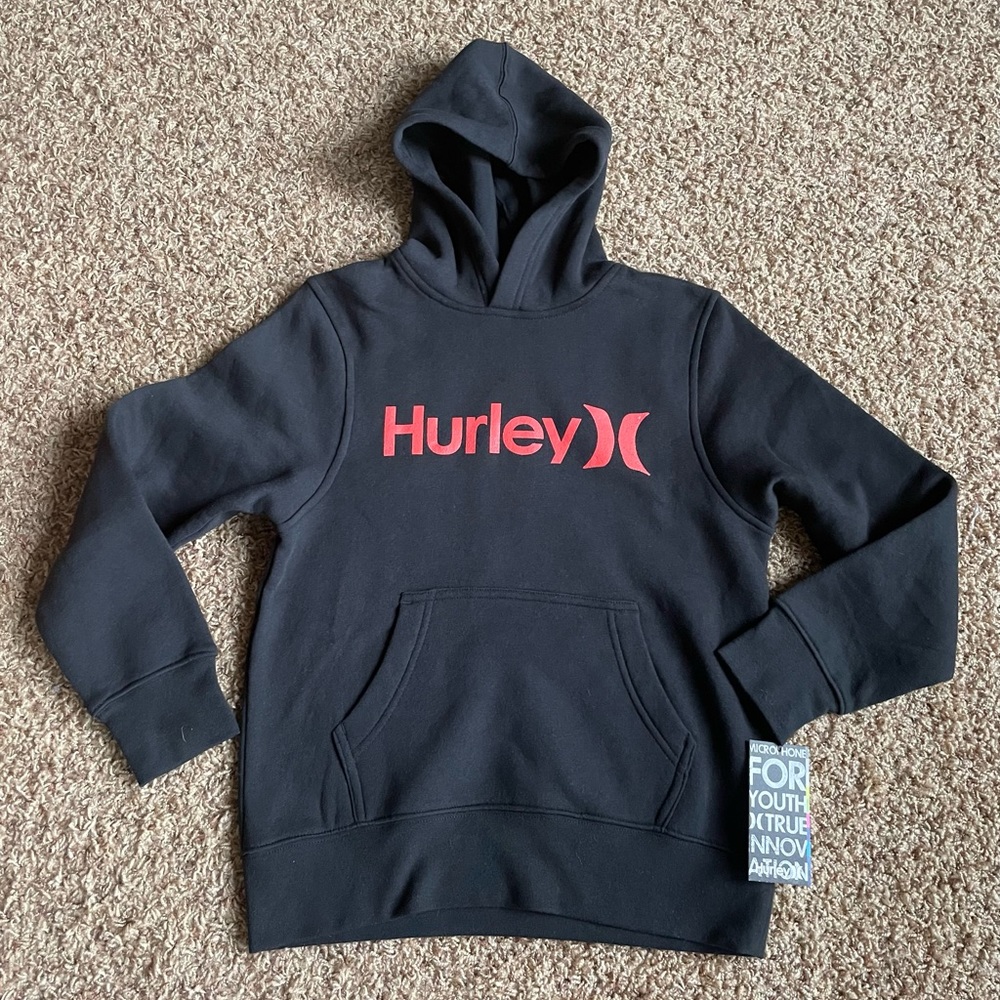 NWT Hurley Boys Hoodie size 10/12
